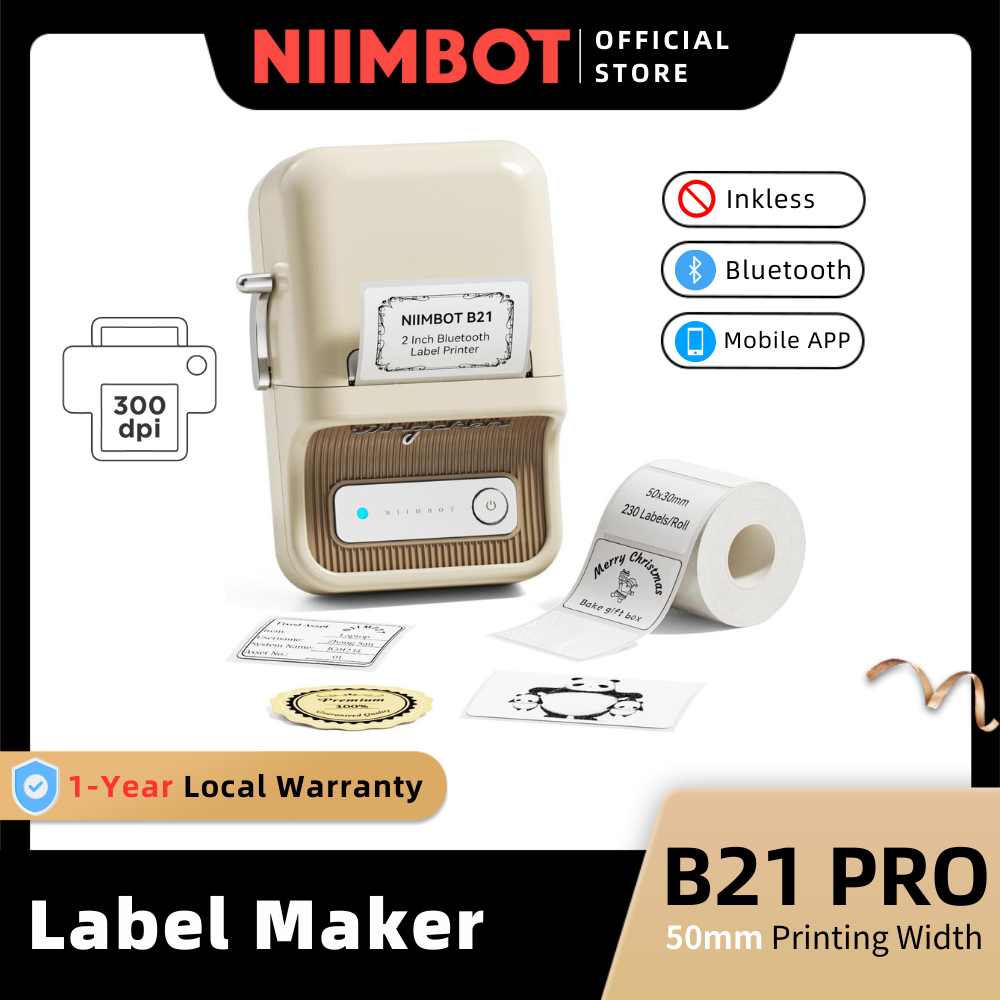 NIIMBOT B21 PRO Label Maker