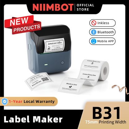 NIIMBOT B31 Label Maker