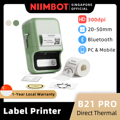 NIIMBOT B21 PRO Label Maker