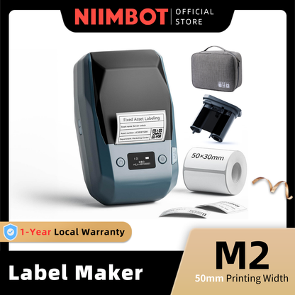 NIIMBOT M2 Thermal Transfer Label Maker 300 dpi - 2024 NEW