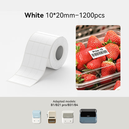 NIIMBOT White Label Sticker for B1 B21 PRO B31 B4