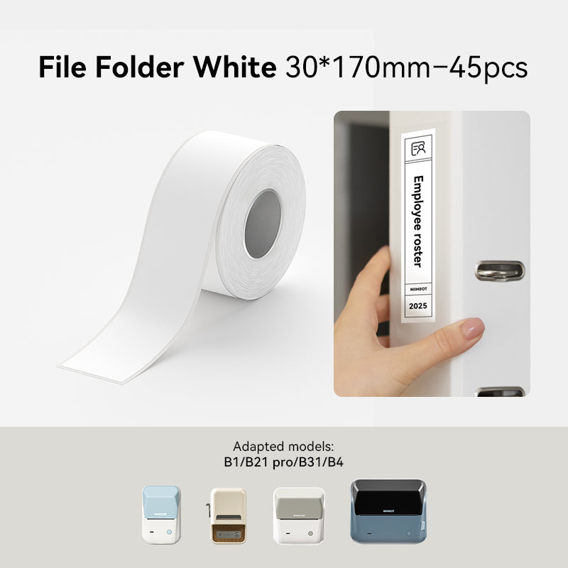 NIIMBOT White Label Sticker for B1 B21 PRO B31 B4