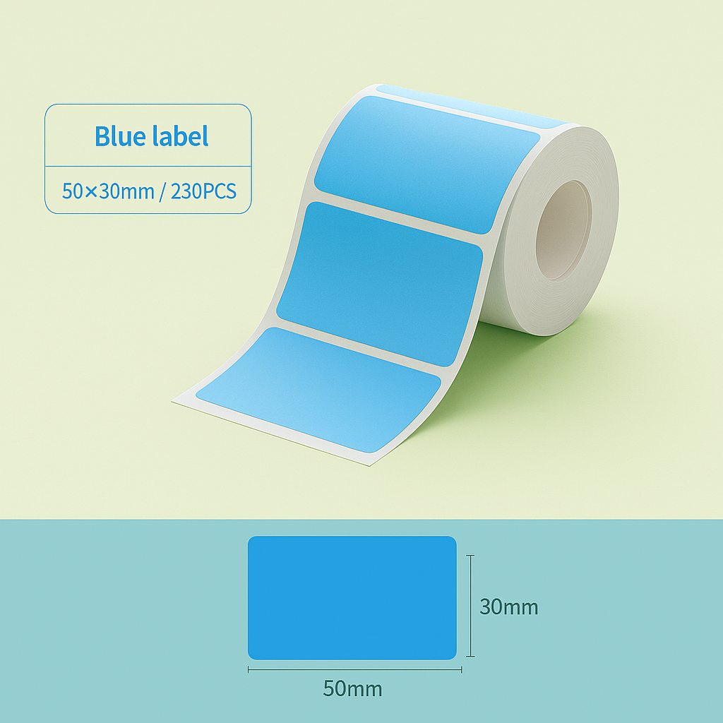 NIIMBOT Pure Colour Sticker for B1 B21 PRO B31 B4