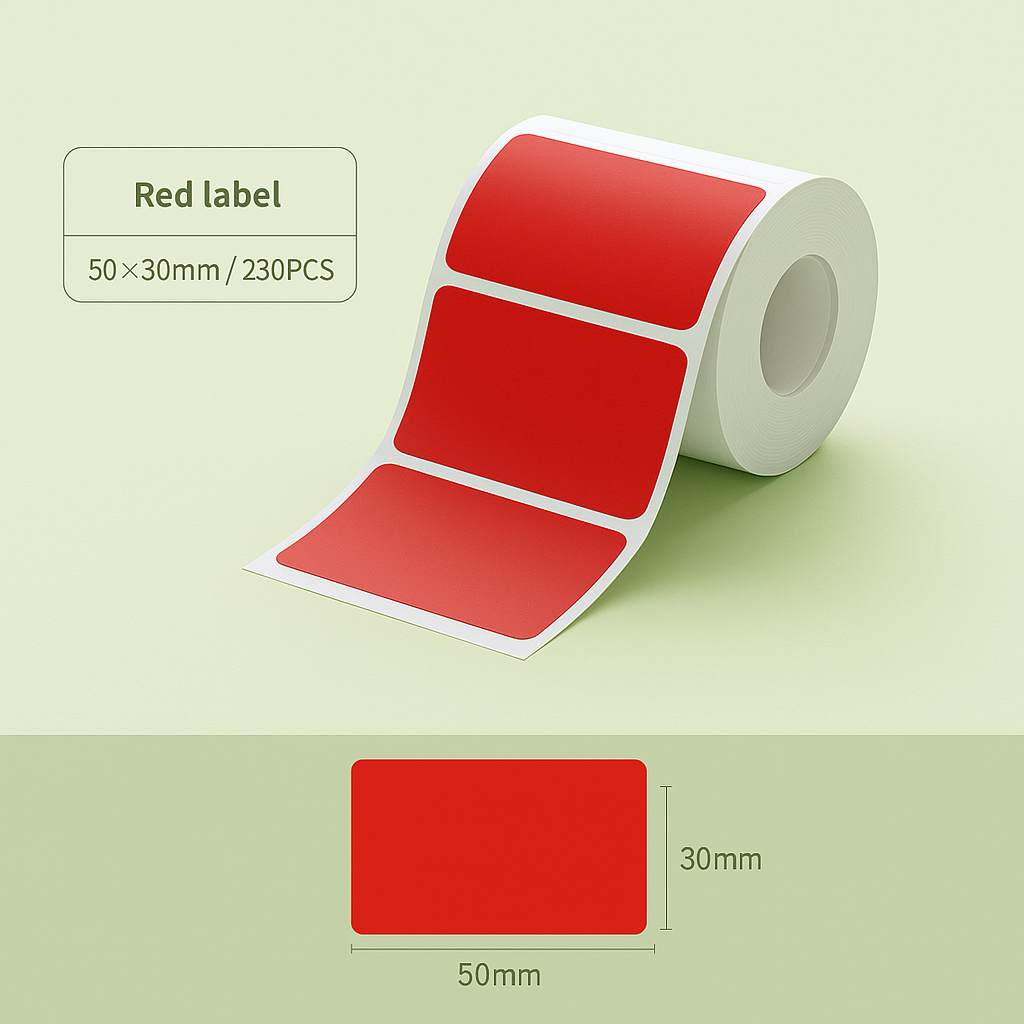 NIIMBOT Pure Colour Sticker for B1 B21 PRO B31 B4