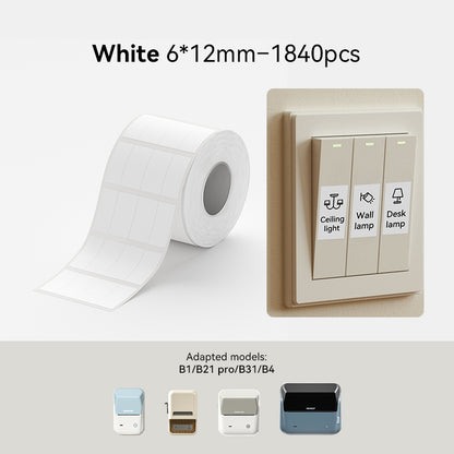 NIIMBOT White Label Sticker for B1 B21 PRO B31 B4