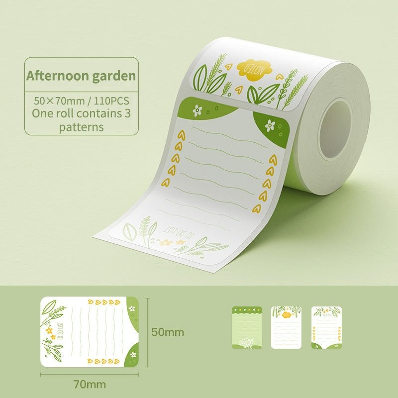 NIIMBOT Cartoon Label Sticker for B1 B21 PRO B31 B4