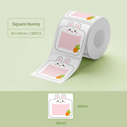 NIIMBOT Cartoon Label Sticker for B1 B21 PRO B31 B4