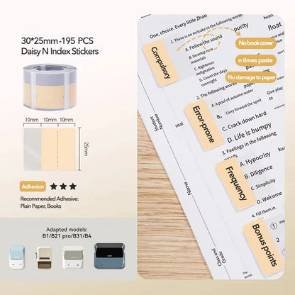 NIIMBOT Label Sticker for B1 B21 PRO B31 B4