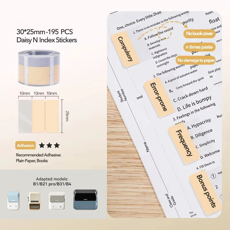 NIIMBOT Bookmark for B1 B21 PRO B31 B4