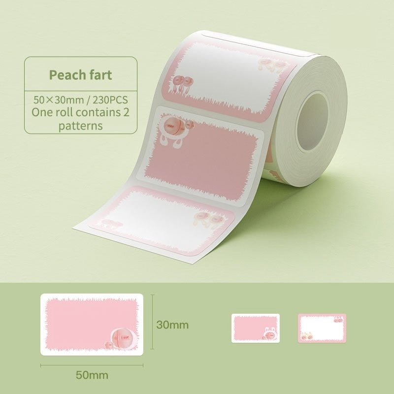 NIIMBOT Cartoon Label Sticker for B1 B21 PRO B31 B4