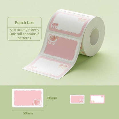 NIIMBOT Cartoon Label Sticker for B1 B21 PRO B31 B4