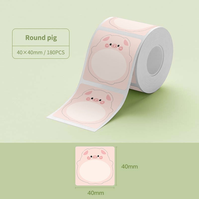 NIIMBOT Cartoon Label Sticker for B1 B21 PRO B31 B4