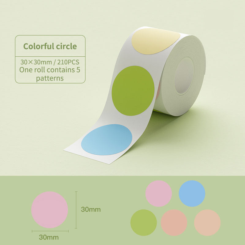 NIIMBOT Pure Colour Label for  B31 B4