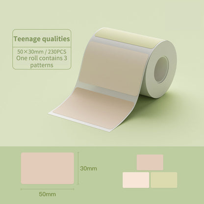 NIIMBOT Pure Colour Sticker for B1 B21 PRO B31 B4