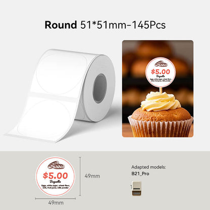 NIIMBOT Dual Colour Label Sticker for B21 PRO