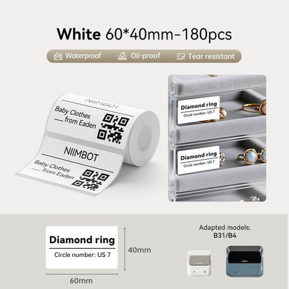 NIIMBOT Label Sticker for B31 B4