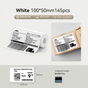 White 100x50mm