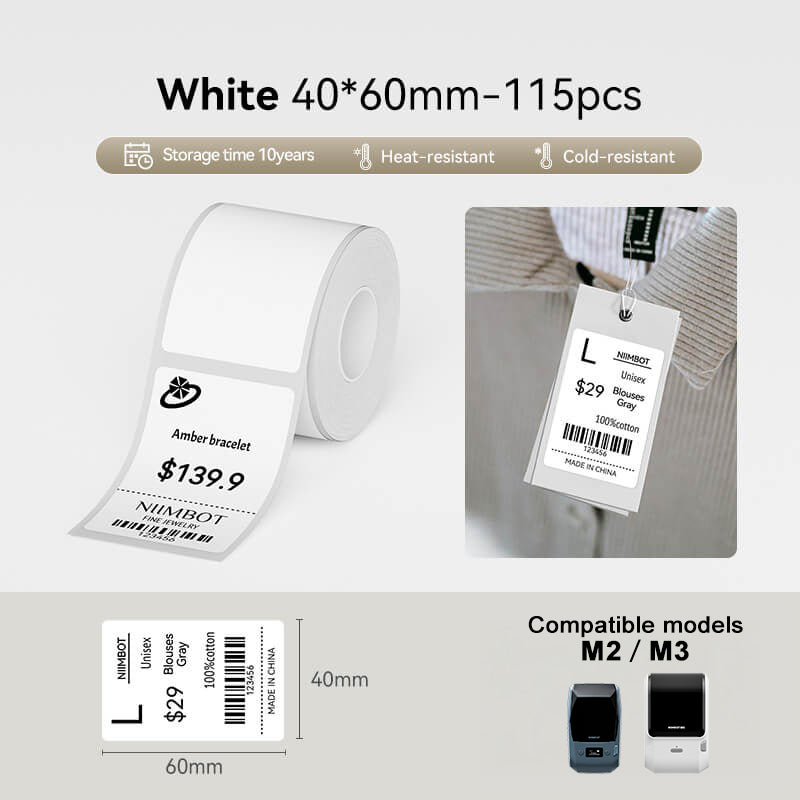 NIIMBOT Label Sticker for M2 M3
