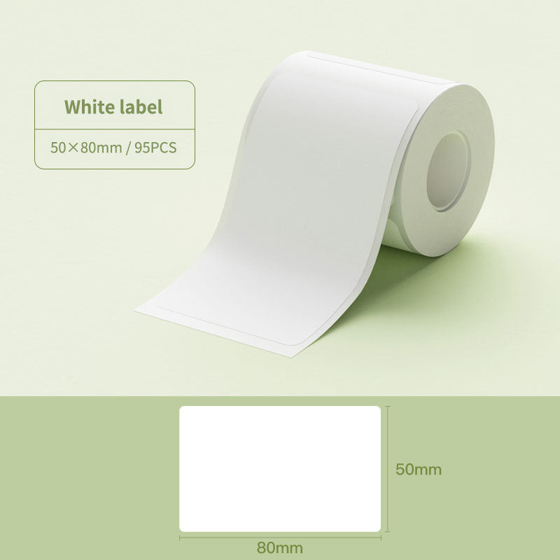 NIIMBOT White Label Sticker for B1 B2 B21 B1 Pro B2 Pro B21 Pro B31 B4 K3