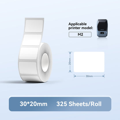 NIIMBOT M2 Thermal Transfer Label Paper, PET Material, Waterproof Refill Sticker Roll Tape