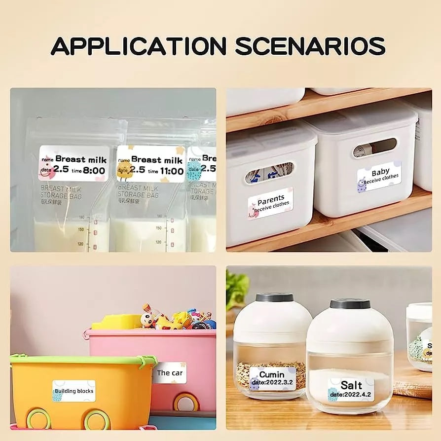 NIIMBOT Cartoon Label Sticker for B1 B21 PRO B31 B4