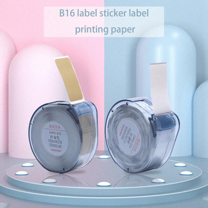 [for B16] NIIMBOT Thermal Label Stickers with Self-Adhesive for B16 Only, Niimbot B16 Label Paper Sticker