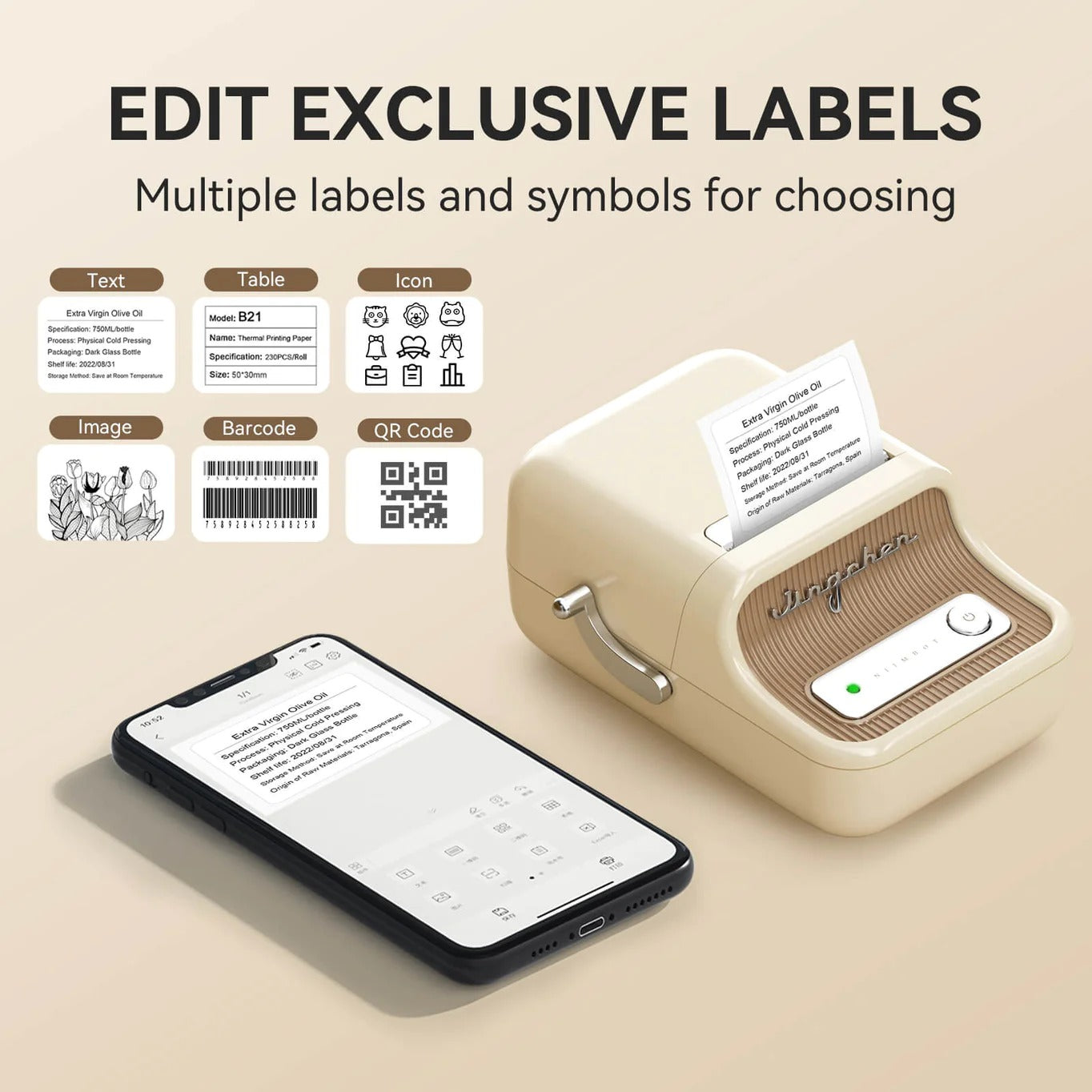 NIIMBOT B21 PRO Label Maker