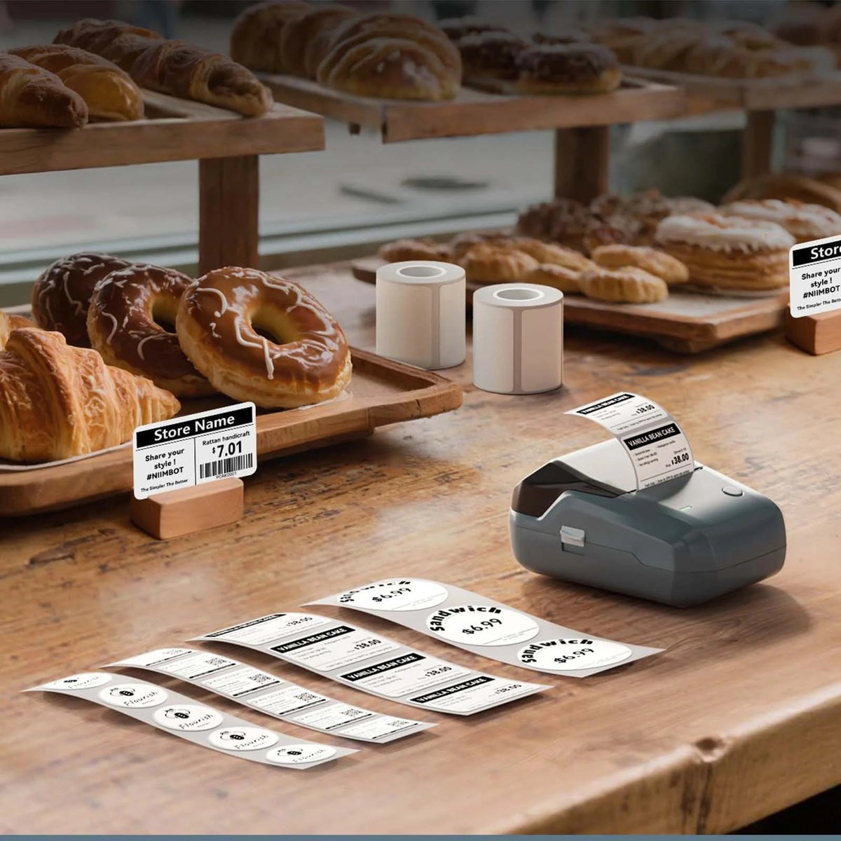 Print anywhere, label anything