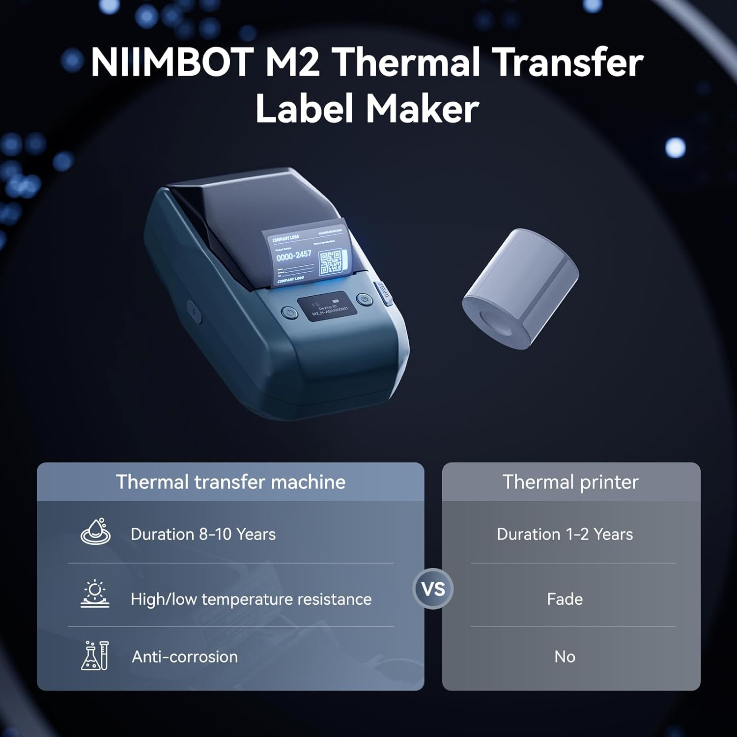 M2 Label Maker 300 dpi - 2025 NEW – NIIMBOT Singapore