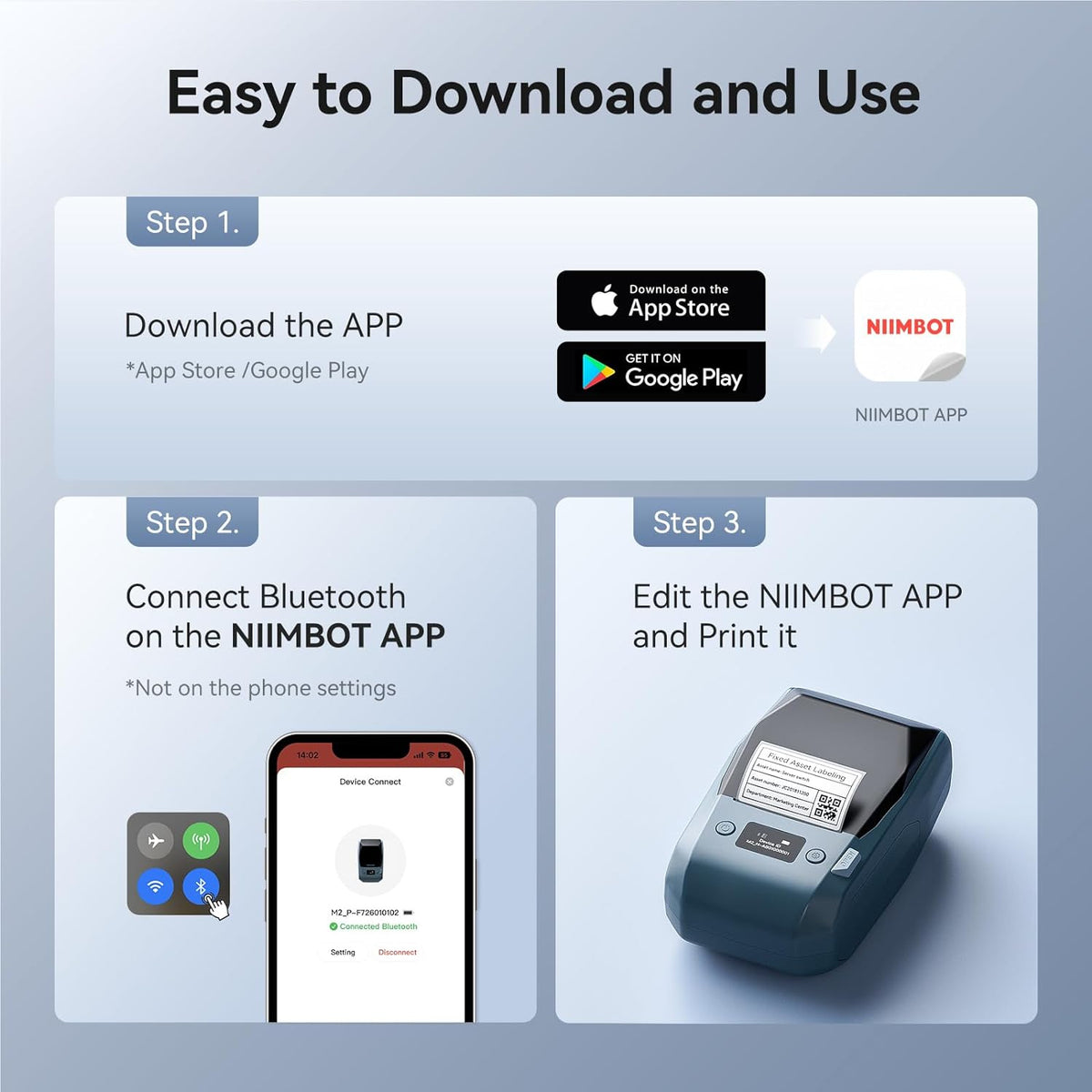 NIIMBOT M2 Label Printer