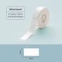 Round White 14x28mm