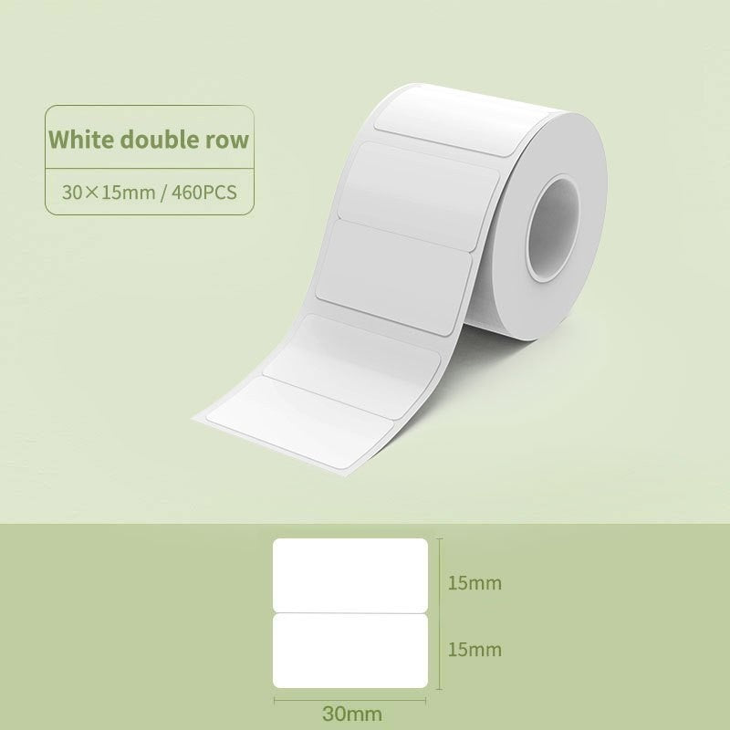 NIIMBOT B31 B3S 20-75mm Label Sticker, Waterproof Thermal Refill Paper Price Tag Tape Roll