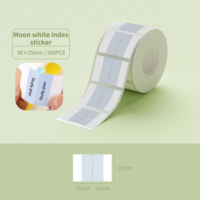 NIIMBOT B21 B1 B3S B31 20-50mm Sticker, Waterproof Thermal Refill Smooth Label Paper Tag Roll Tape