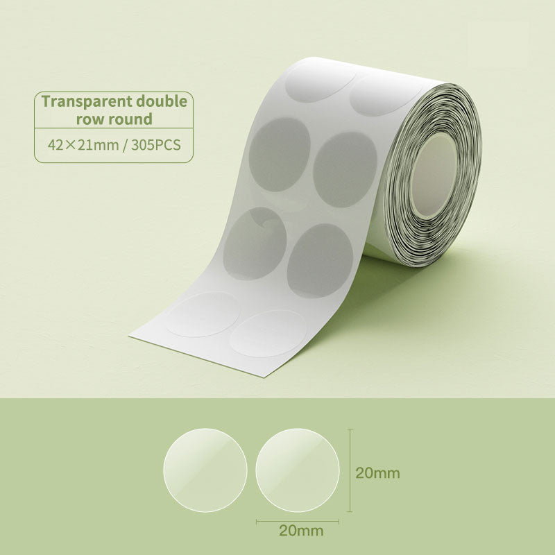 NIIMBOT B31 B3S 20-75mm Label Sticker, Waterproof Thermal Refill Paper Price Tag Tape Roll