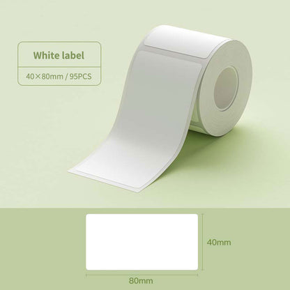 NIIMBOT B31 B3S 20-75mm Label Sticker, Waterproof Thermal Refill Paper Price Tag Tape Roll