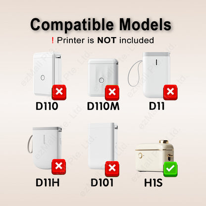 NIIMBOT Label Sticker for H1S