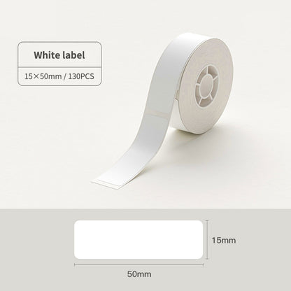 NIIMBOT D101 10-25mm Sticker Thermal Smooth Label Paper Waterproof Oil-proof Refill Tape Roll