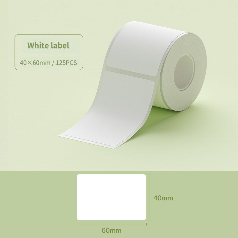 NIIMBOT B21 B1 B3S B31 20-50mm Sticker, Waterproof Thermal Refill Smooth Label Paper Tag Roll Tape