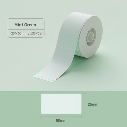 NIIMBOT D101 10-25mm Sticker Thermal Smooth Label Paper Waterproof Oil-proof Refill Tape Roll