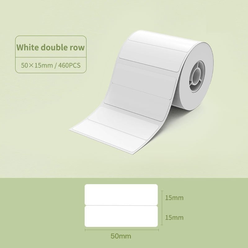 NIIMBOT B21 B1 B3S B31 20-50mm Sticker, Waterproof Thermal Refill Smooth Label Paper Tag Roll Tape