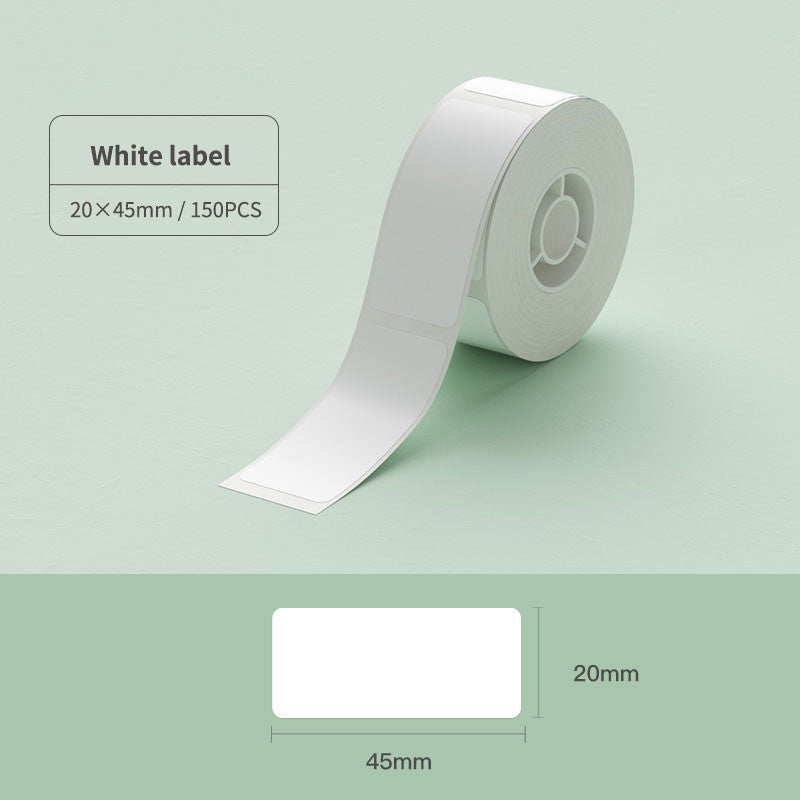 NIIMBOT D101 10-25mm Sticker Thermal Smooth Label Paper Waterproof Oil-proof Refill Tape Roll