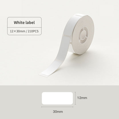 NIIMBOT D101 10-25mm Sticker Thermal Smooth Label Paper Waterproof Oil-proof Refill Tape Roll