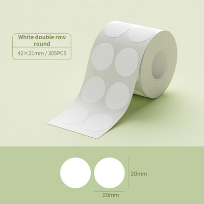 NIIMBOT B31 B3S 20-75mm Label Sticker, Waterproof Thermal Refill Paper Price Tag Tape Roll