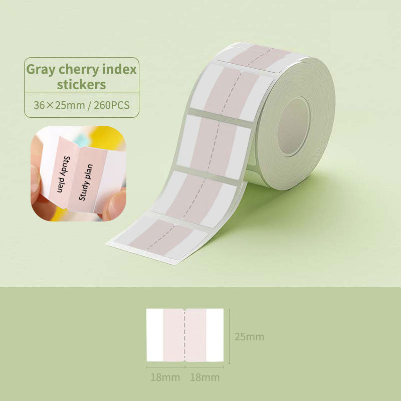 NIIMBOT B21 B1 B3S B31 20-50mm Sticker, Waterproof Thermal Refill Smooth Label Paper Tag Roll Tape