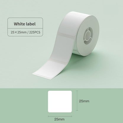 NIIMBOT D101 10-25mm Sticker Thermal Smooth Label Paper Waterproof Oil-proof Refill Tape Roll