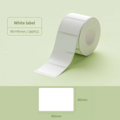 NIIMBOT B31 B3S 20-75mm Label Sticker, Waterproof Thermal Refill Paper Price Tag Tape Roll