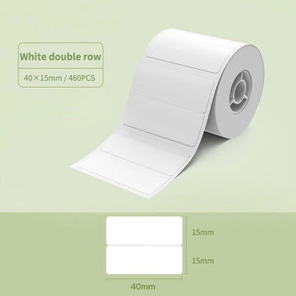 NIIMBOT B31 B3S 20-75mm Label Sticker, Waterproof Thermal Refill Paper Price Tag Tape Roll