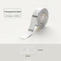 Round Transp 14x28mm