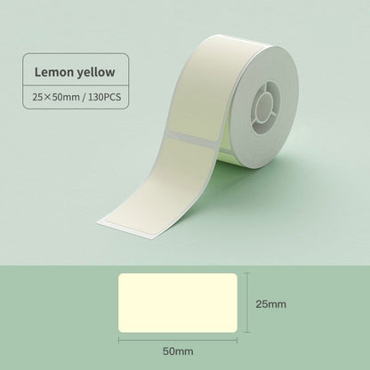 NIIMBOT D101 10-25mm Sticker Thermal Smooth Label Paper Waterproof Oil-proof Refill Tape Roll