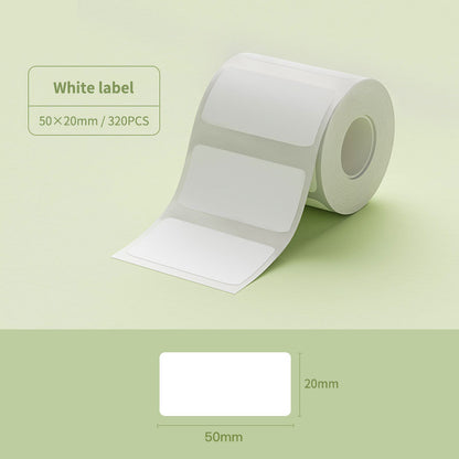 NIIMBOT B31 B3S 20-75mm Label Sticker, Waterproof Thermal Refill Paper Price Tag Tape Roll